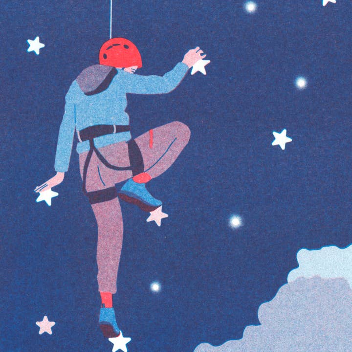 Doriane Millet - Wholesale Art Print - The Expedition | Risograph A44