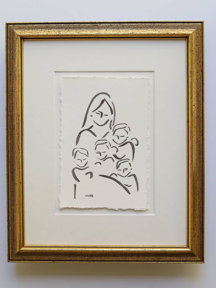 Hold You Print No. 20 for wholesale by Rebekah Webb Studio