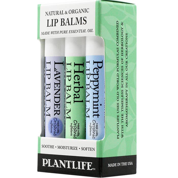 Lipbalm 3 Pack for wholesale by Plantlife