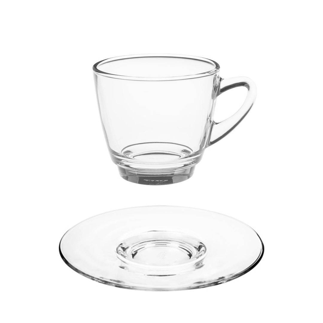 Tavalon Tea - Wholesale Tea Set - Clear Cup & Saucer1