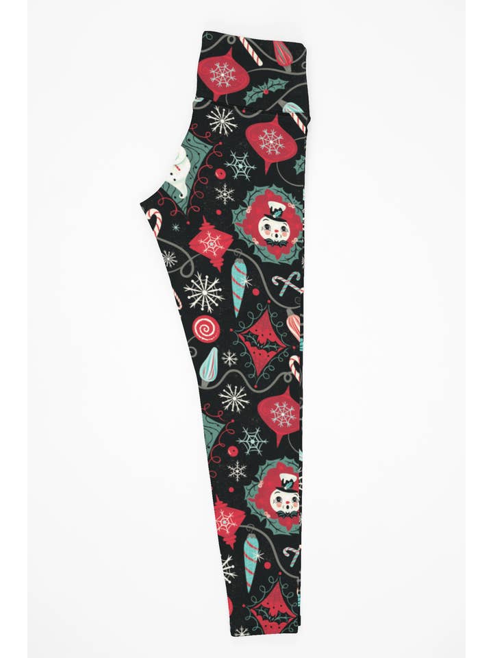 Beautifully Unique® Leggings - Wholesale Fashion Leggings - Women's - Frosty Spookmas Eve Leggings (Johanna Parker Exclusive)
