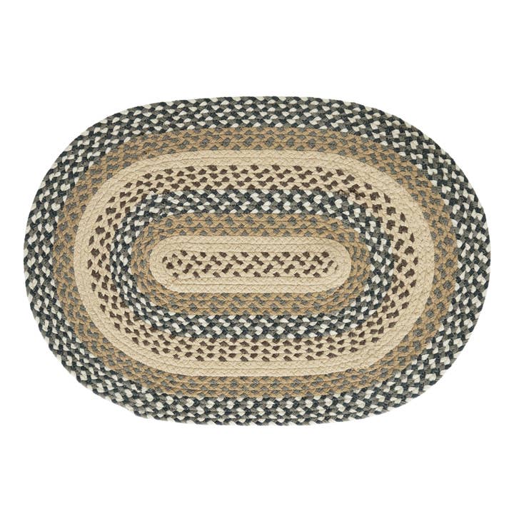 IHF HOME DECOR/IHF RUGS - Wholesale Area Rug - Harbor Braided Jute Area Rug & Tabletop Collection BR-296