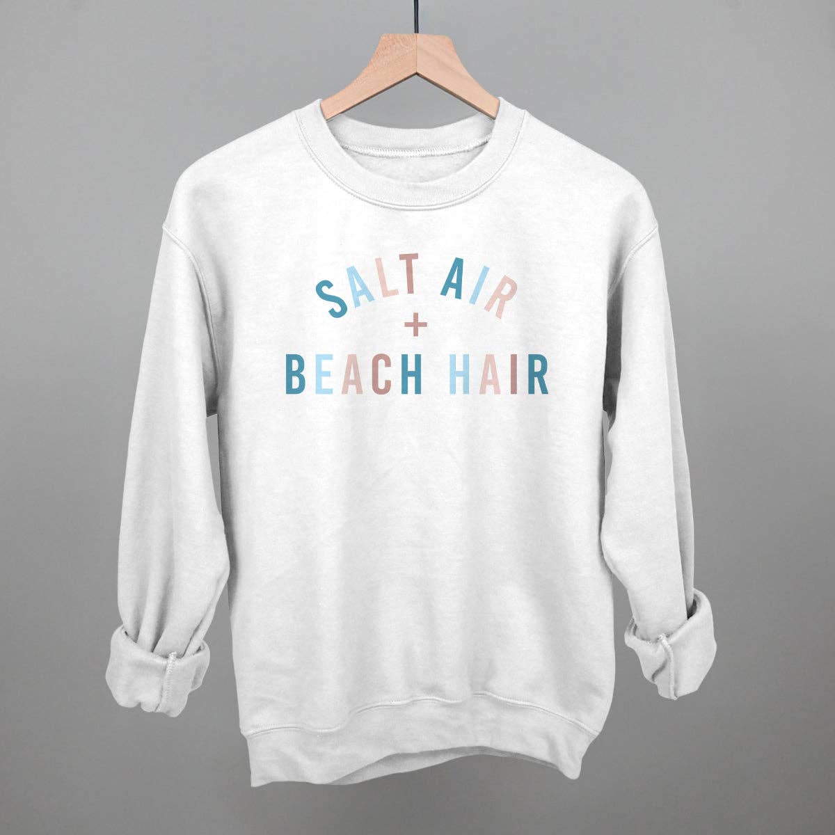 Ivy + Cloth - Wholesale Graphic Sweatshirt - Women's - Salt Air + Beach Hair7