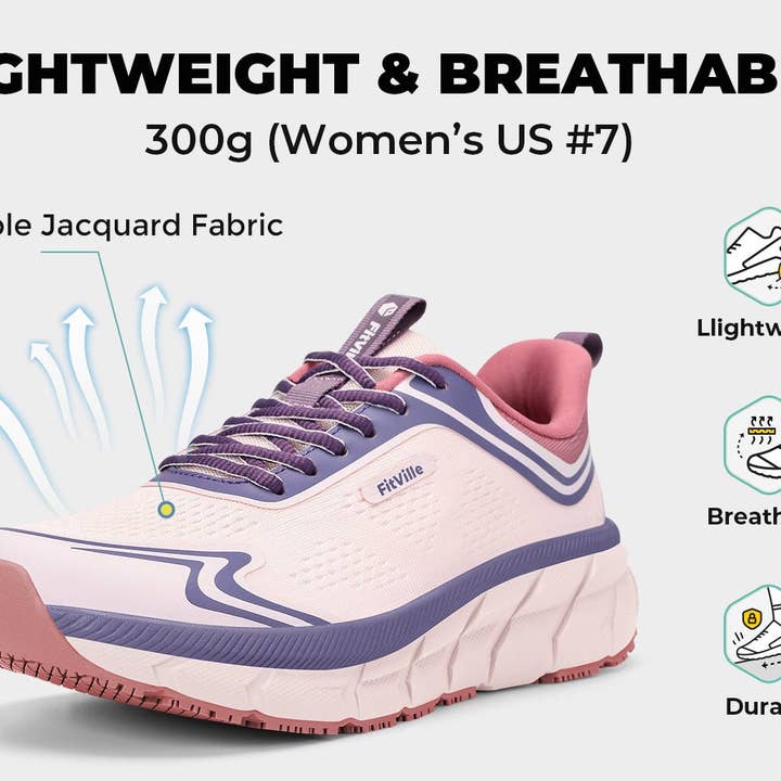 FitVille - Wholesale Athletic trainers – Women′s - FitVille Women's FlowCore Running Shoes V65