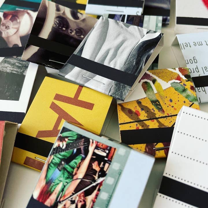 Justin Ryan Books - Wholesale Matches - Vintage Vinyl Matchbooks - A set of 4!9