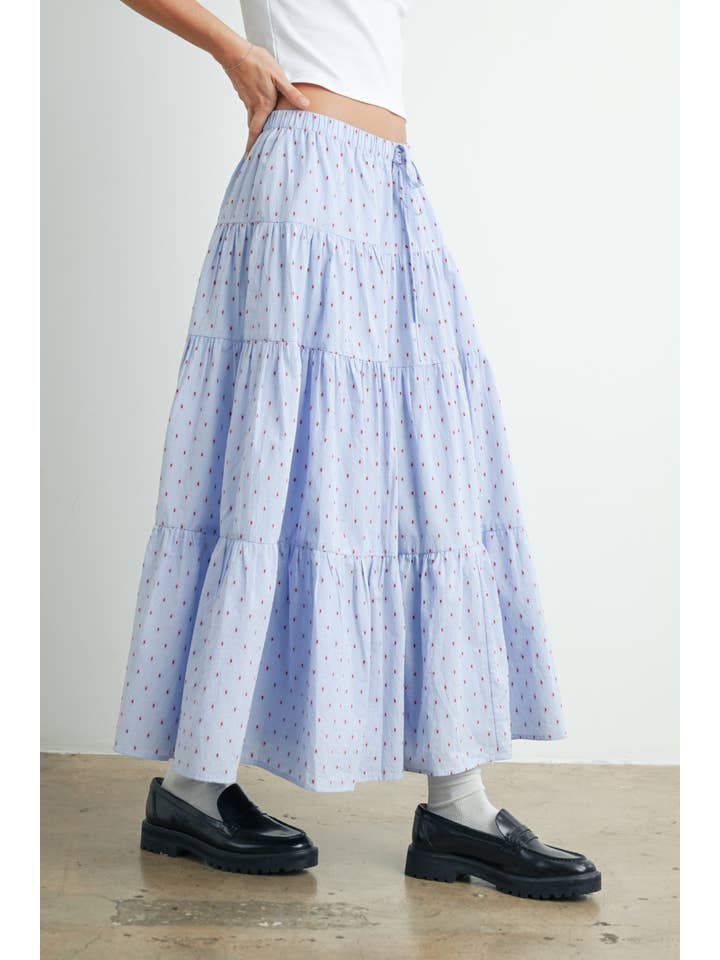 BUTTERMELON - Vendita all'ingrosso Gonna - Donna - Gonna Maxi Flowy - BMS76246