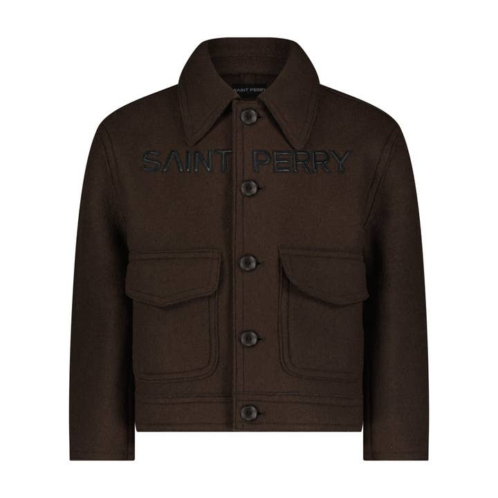 The Coffee Love Boxy jacket for wholesale by SAINT PERRY
