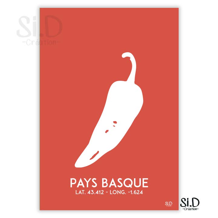 Piment d'espelette- Pays Basque pour la vente par Si.D