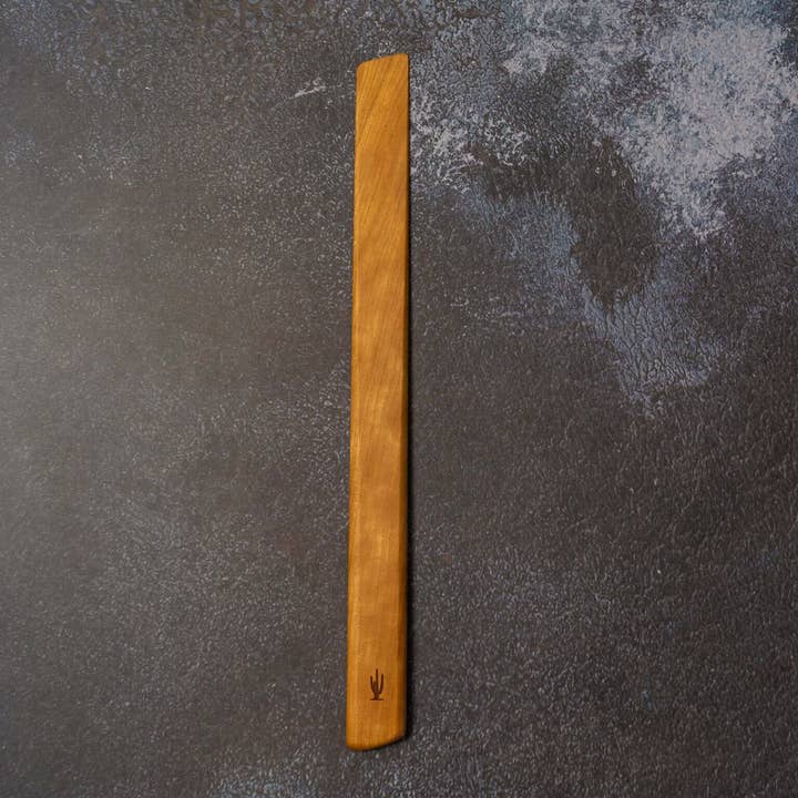 Old Saguaro Woodcraft - Wholesale Mixing Spoon - Wood Spurtle | Walnut, Cherry, Maple | Handmade in AZ1