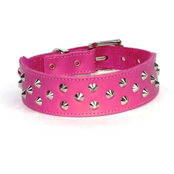 DOGUE - Wholesale Pet collar – Dog - DOGUE Stud Muffin Leather Dog Collar4