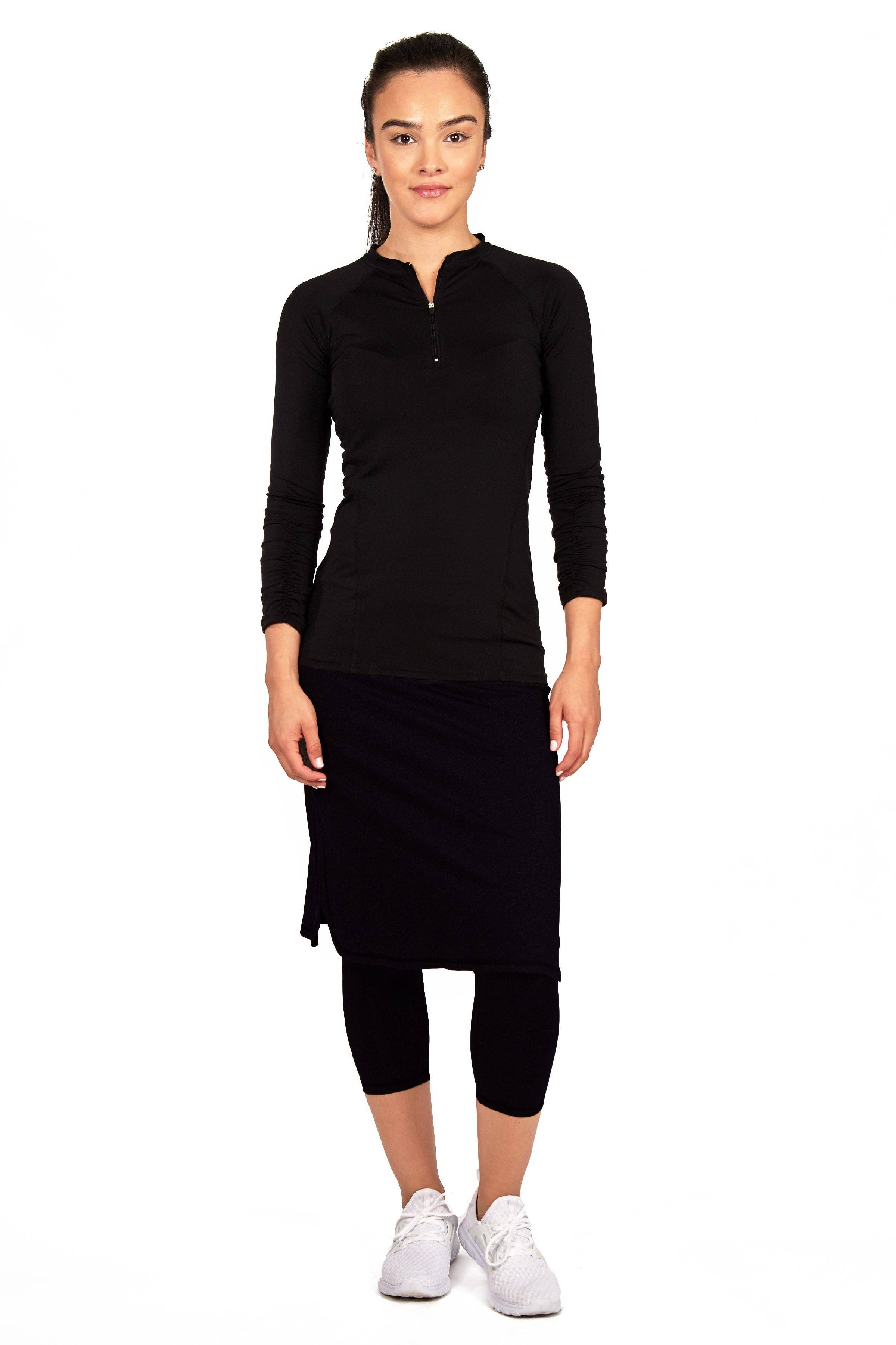 Snoga Athletics - Wholesale Athletic Skirt - Women's - Cropped ShirtTail Snoga