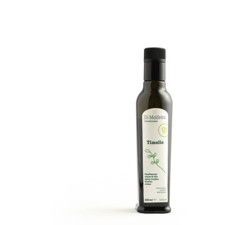 Di Molfetta Frantoiani - Wholesale Olive Oil - Extra virgin olive oil flavored with thyme 100% Italian