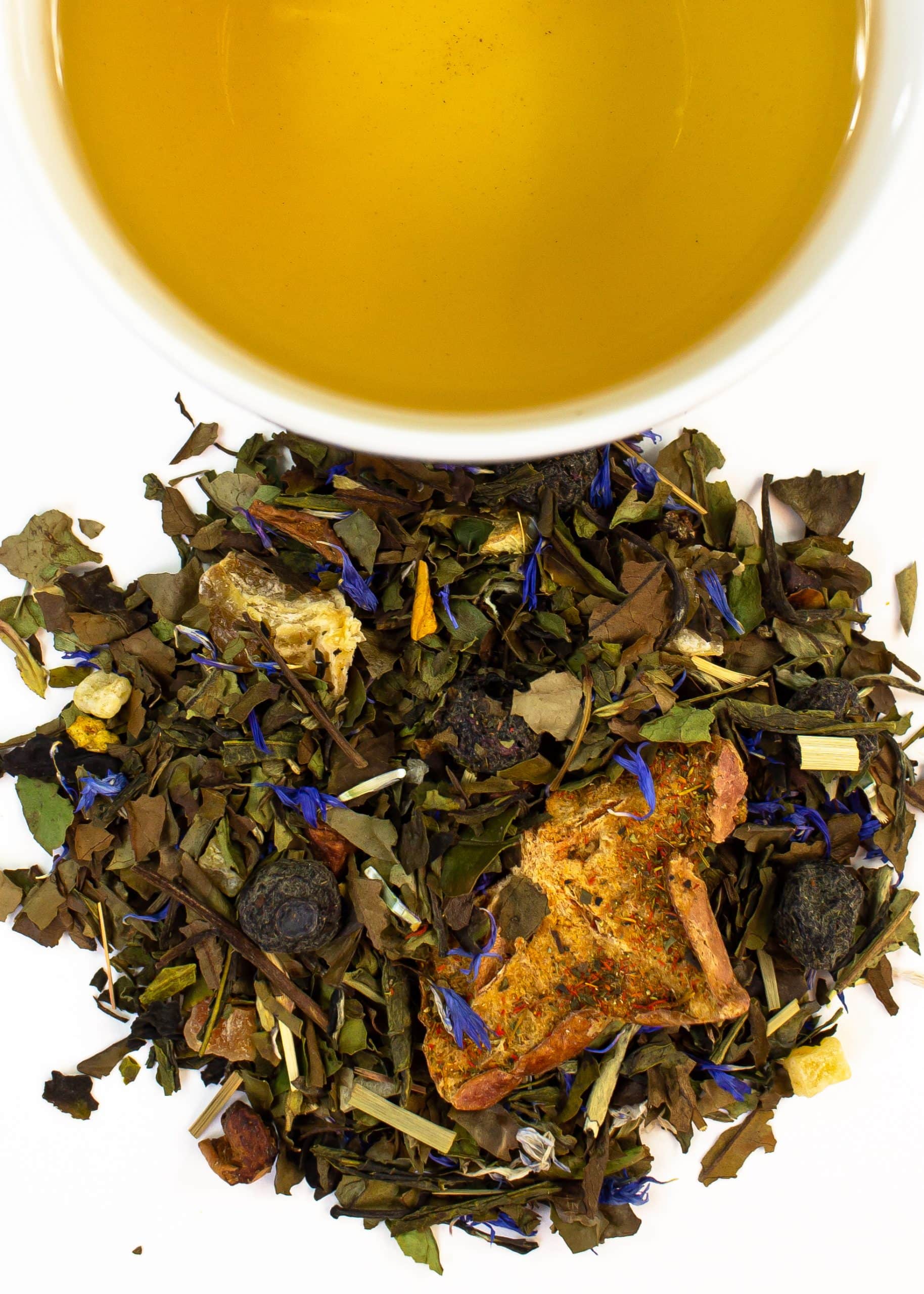 Trader Nicks Tea Company – Großhandel Loser Tee – R2-Tea2 Blaubeere Kiwi Sternfrucht Grün- & Weißtee1