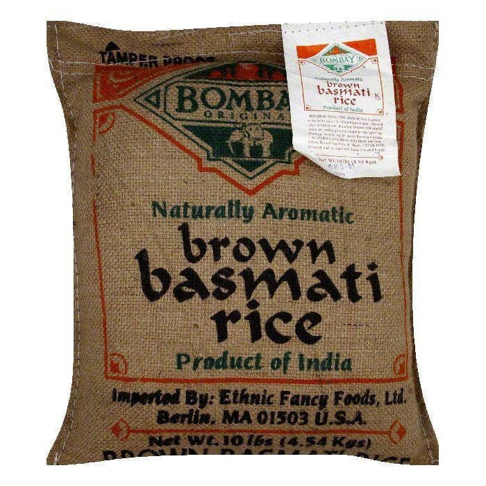 Bombay Basmati Brown Rice, 10 LB for wholesale by KeHE Distributors, LLC