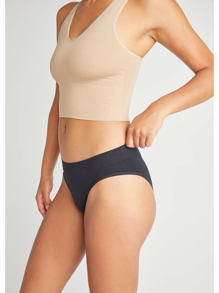 Almond Claudia Longline Bra Top w/ Removable Pads for wholesale on Faire