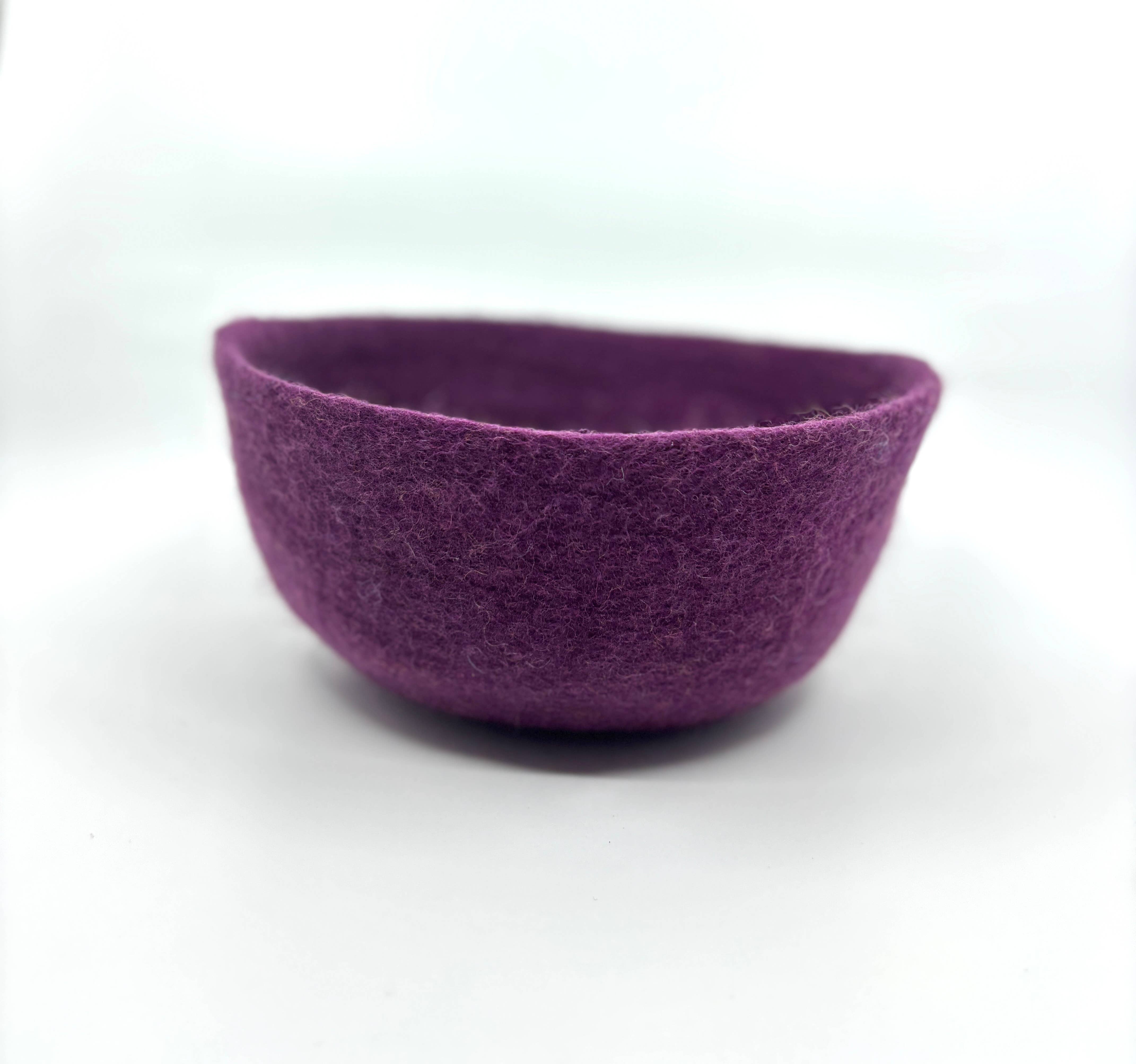Fibres of Life - Wool & Felt - Wholesale Decorative Plate/Dish/Bowl - Felt Bowl-Large | Wool Storage Bowl | Catch-all Home Decor17