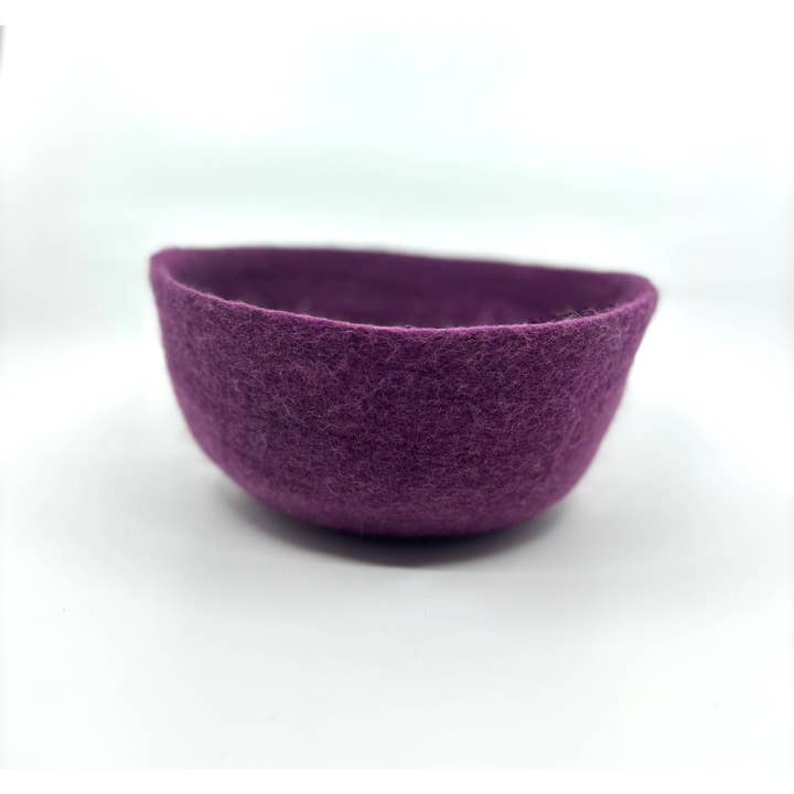 Fibres of Life - Wool & Felt - Wholesale Decorative Plate/Dish/Bowl - Felt Bowl-Large | Wool Storage Bowl | Catch-all Home Decor17
