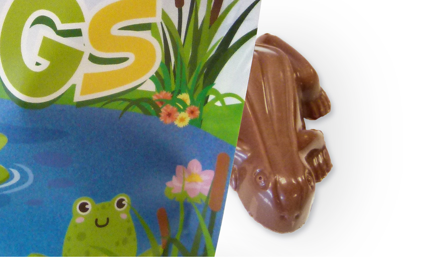 Hames Chocolates - Wholesale Chocolate - Solid Milk Chocolate Shaped Frogs Pouch2