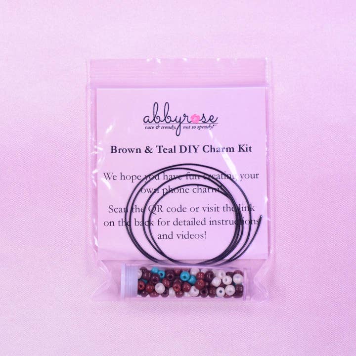Brown & Teal Charm Kit for wholesale by abbyrose