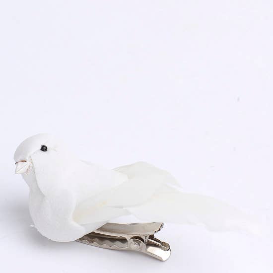 Factory Direct Craft – Engroshandel Kunstige blomster – Pakke med 12 Mini 2-1/4" Svampe Duefugle med Clips3