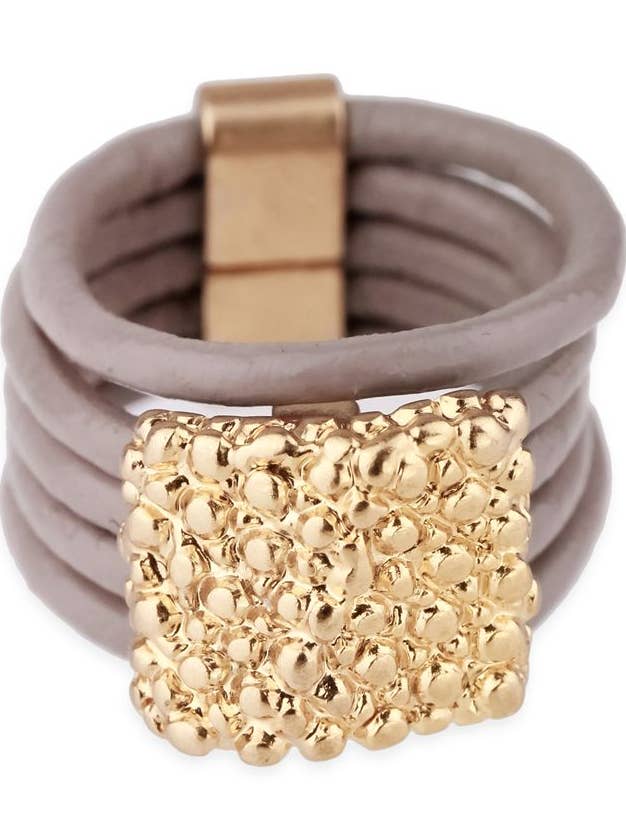 Kaviar Læder Ring for engroshandel hos SAACHI