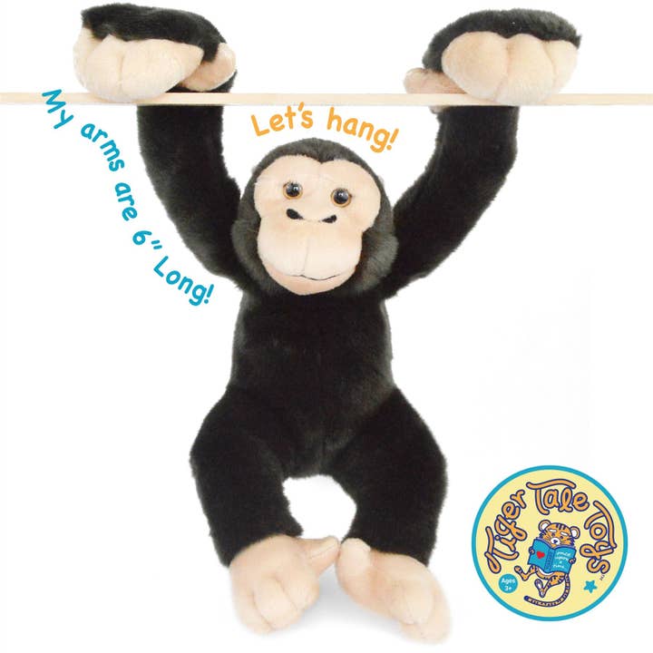 VIAHART Toy Co. - Wholesale Stuffed/Plush Toy - Kids & Baby - Chance the Chimpanzee | Stuffed Animal Plush