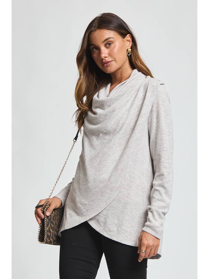 Dear Scarlett – wholesale Kofta - Dam – 2-i-1 Mjuk Tröja/Kofta med Flera Användningsområden11