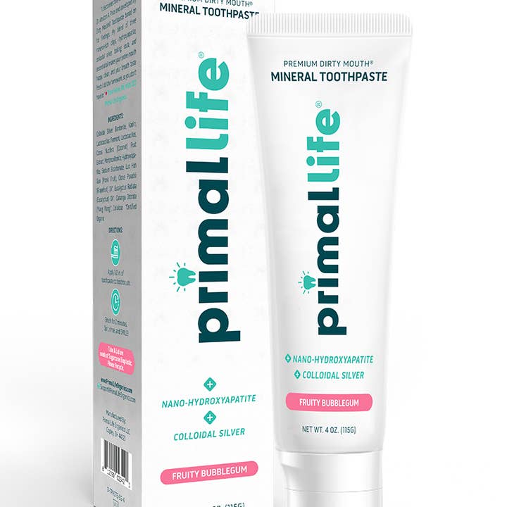 Primal Life Organics - Wholesale Toothpaste - Premium Dirty Mouth Mineral Toothpaste