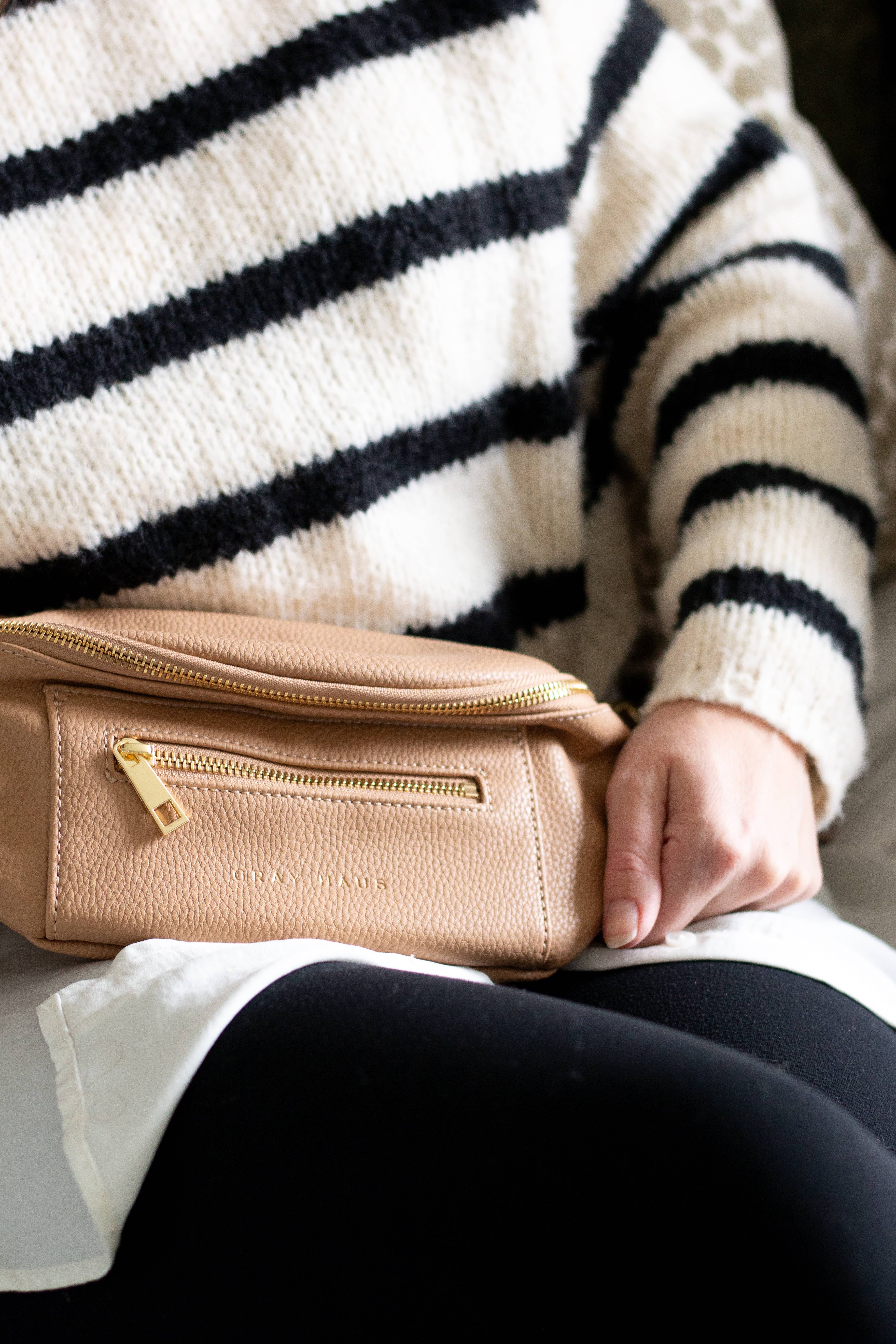 Gray Haus - Wholesale Belt Bag - Women's - Parker Pack II - Sand1