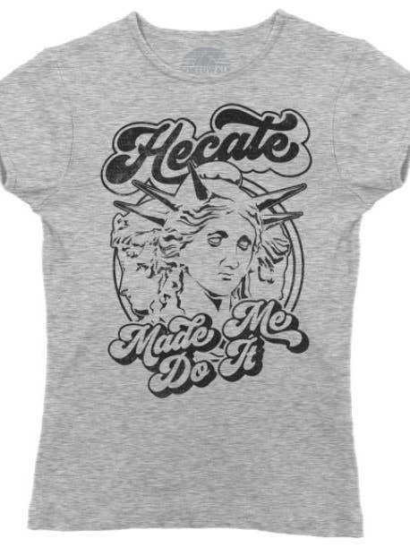 Boredwalk – wholesale Screen printed t-shirt – Women′s – Women's Hectate Made Me Do It T-Shirt