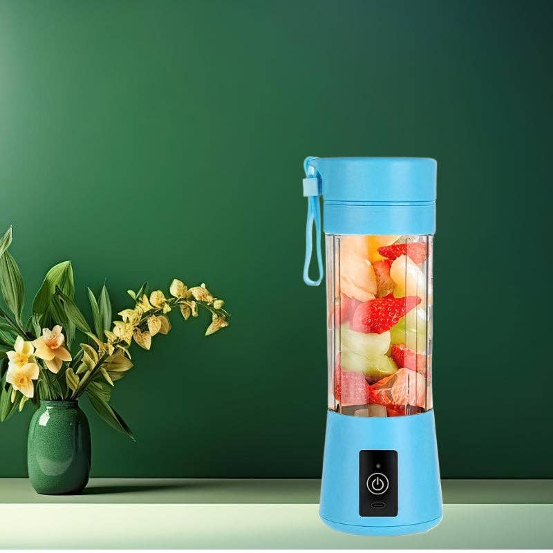 Modpopdeco - Wholesale Blender - Mini Blender Portable USB Rechargeable Personal Blender for Juice Milk Smoothies Compact Travel Juicer Cup 380ml Small Blender for Kitchen1
