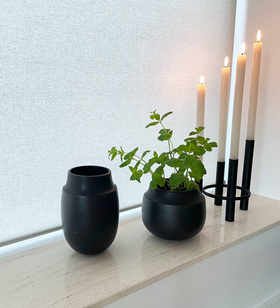 Lübech Living - Wholesale Candle Holder - Vienna 4 Arm Candle Holder. Black1