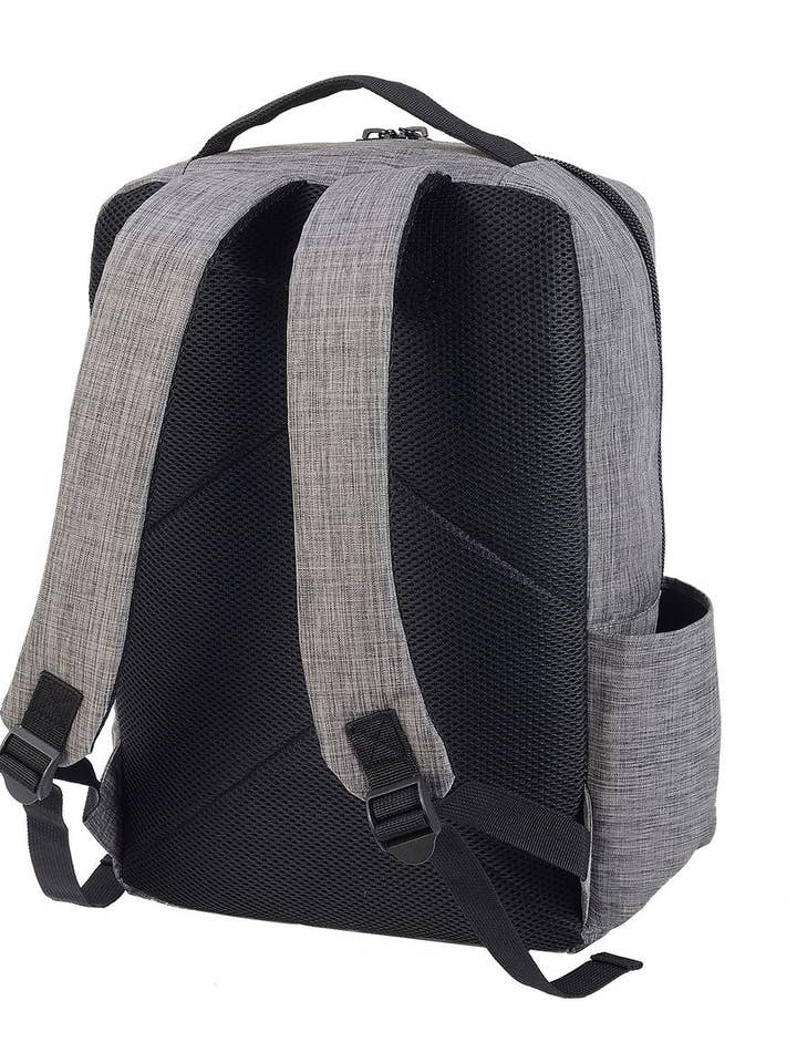 Shugon Sembach 15" Laptop Backpack | 15 Litre Rucksack | Grey or Black | One Size for wholesale by Logo Free Clothing