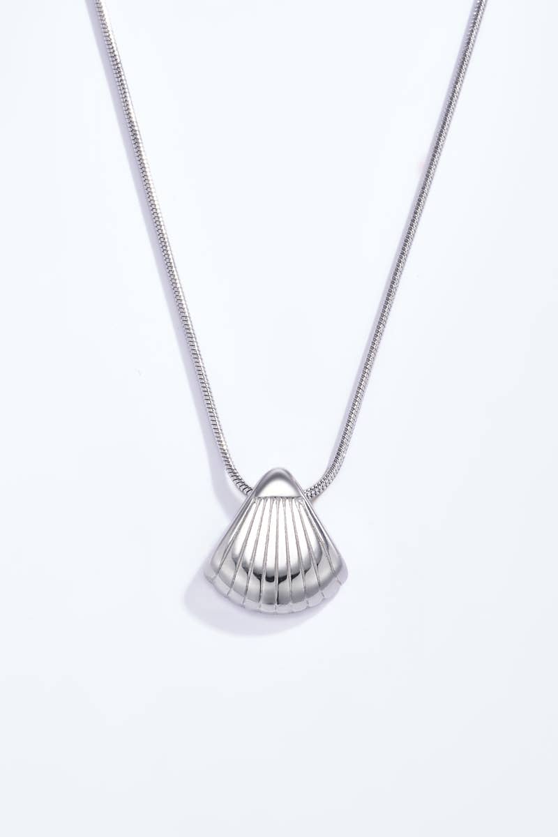 BYREN | ÉLINE L'ATELIER - Wholesale Pendant/Charm Necklace - 224DY23 stainless steel shell necklace1