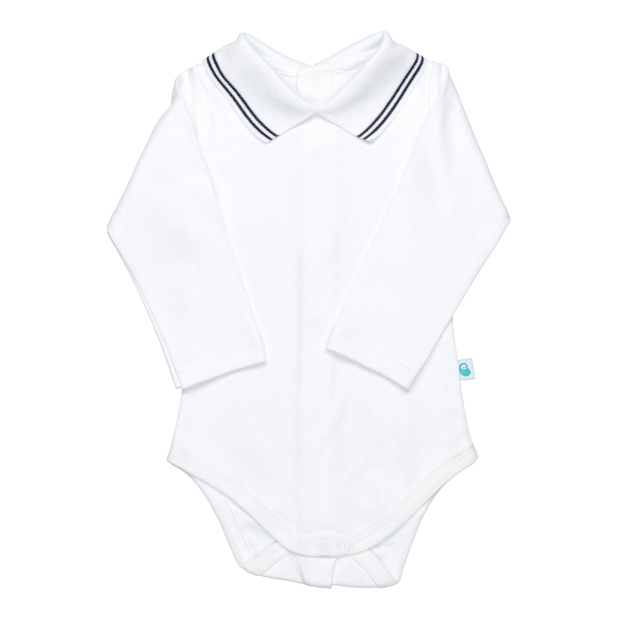 Bean Baby Clothes - Wholesale Bodysuit (Non-Footed) - Baby - Cotton Baby Bodysuit Onesie with Polo-Style Collar6