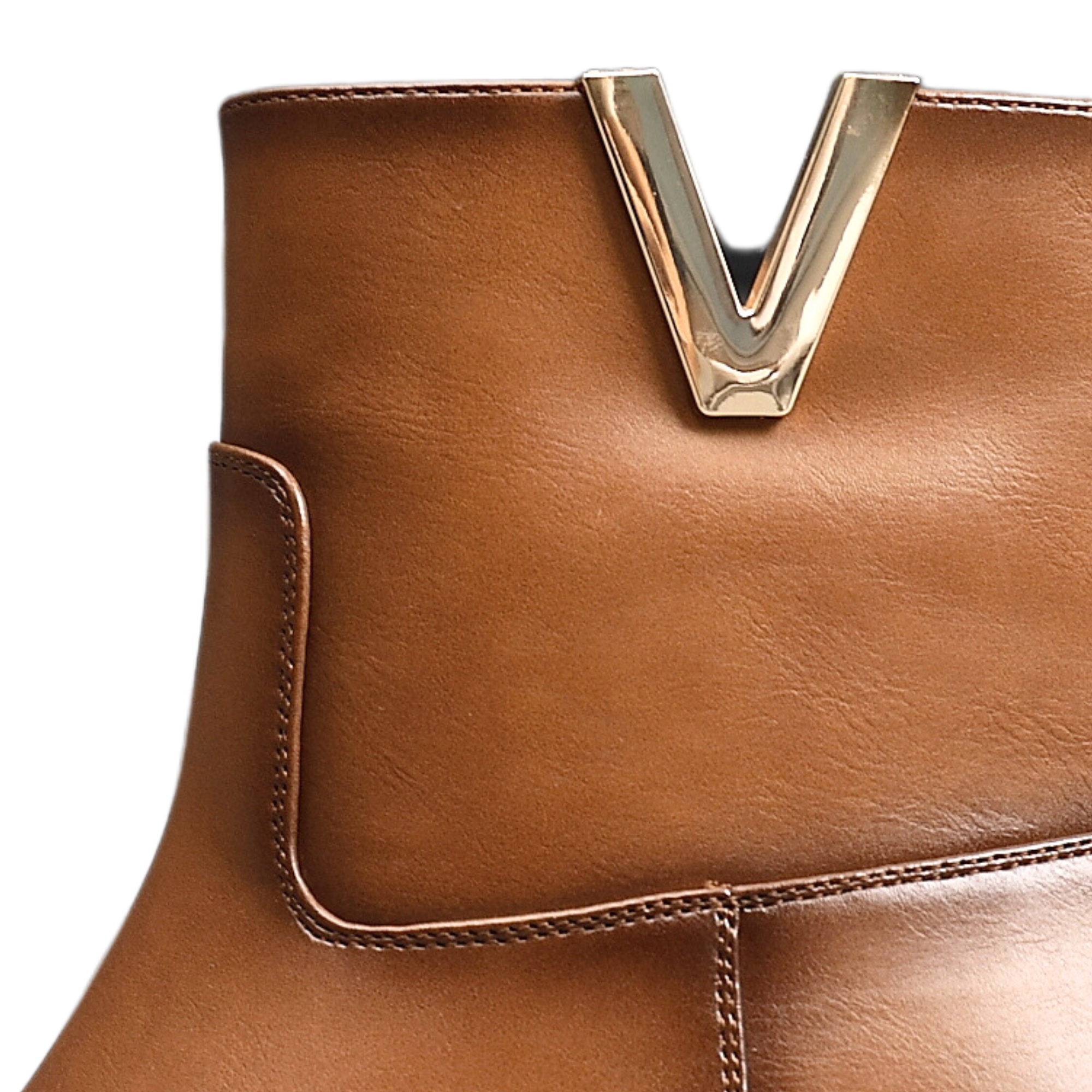 Top Staka - Wholesale Booties – Women's - A2356 Women Flat Ankle Boots Ladies Zip Closure  V shape20