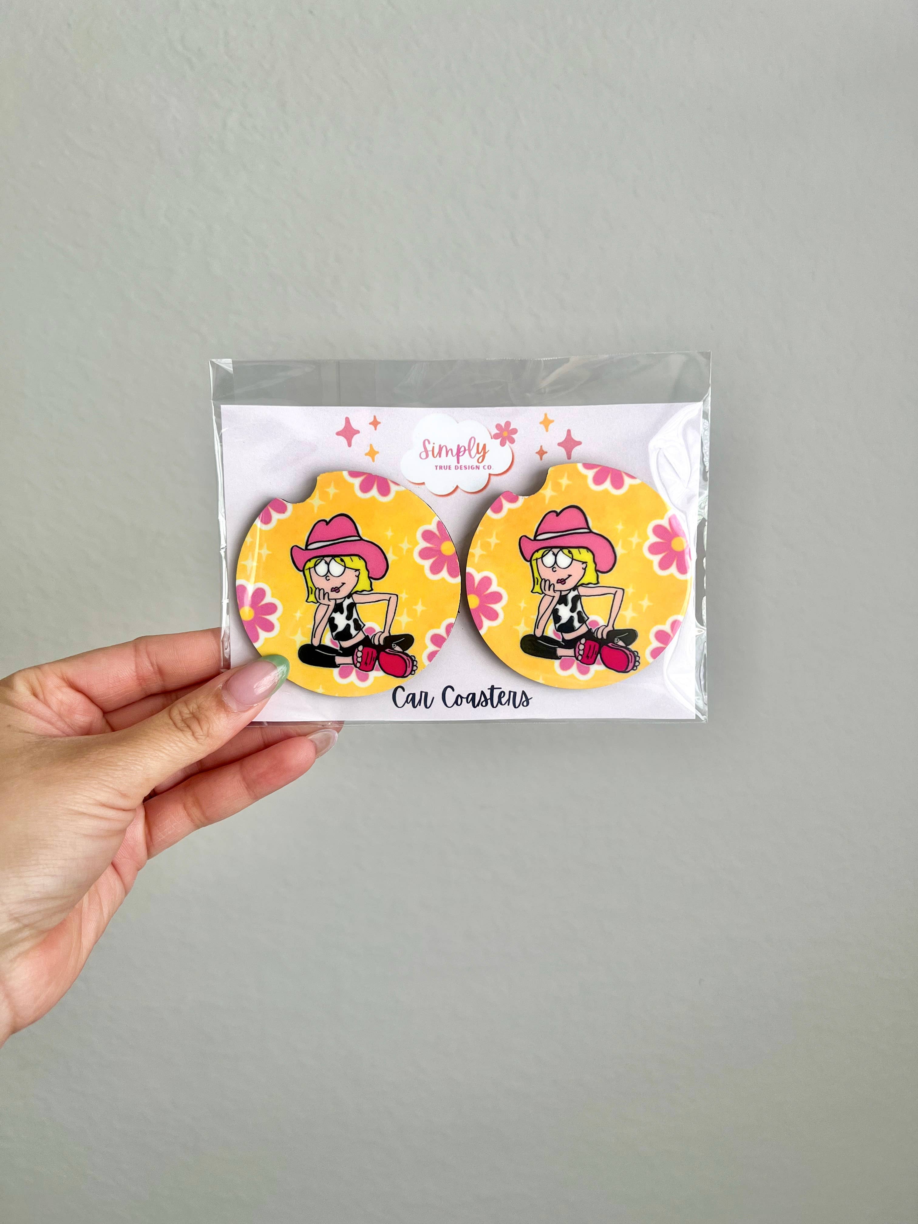 Simply True Design Co. - Wholesale Car Coaster - Women's - Lizzie McGuire Car Coasters