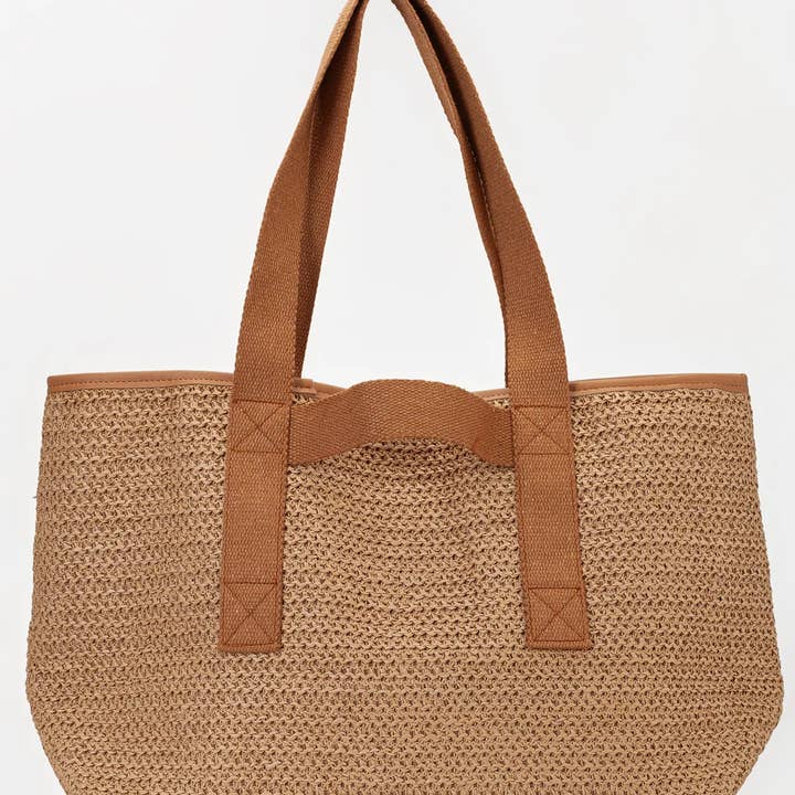 Luna Raffia Paper String Straw Bag Beige Tan X and other Purchase Wholesale raffia fabric. Free Returns & Net 60 Terms on Faire trending on Faire.
