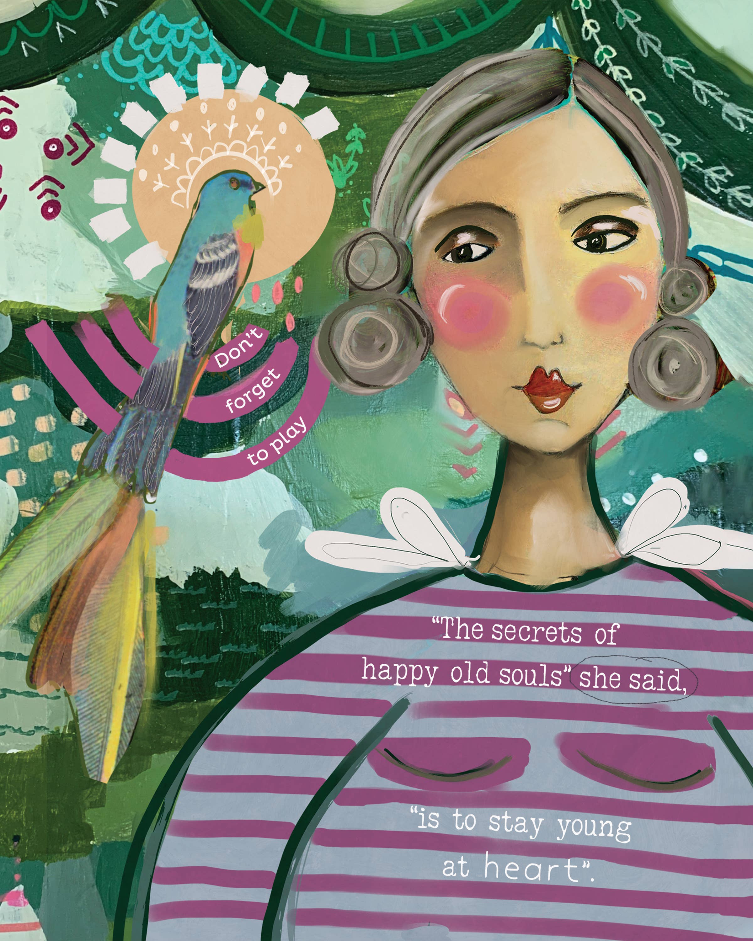 Kelly Rae Roberts - Vente Affiche d'art - Secrets Of Old Souls - Imprimer1