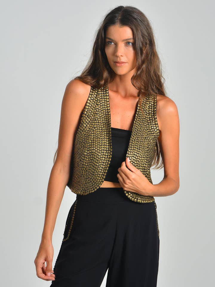 Vero Vest - Noir pour la vente par Lilla Lane