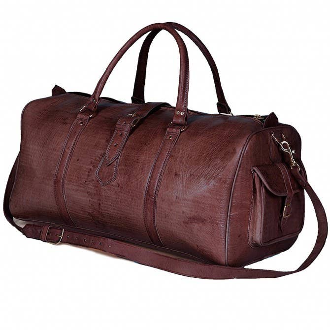 HandmadeBestSeller - Wholesale Weekender Bag - Unisex - Weekender Travel bag Leather Unisex bag Large bag4