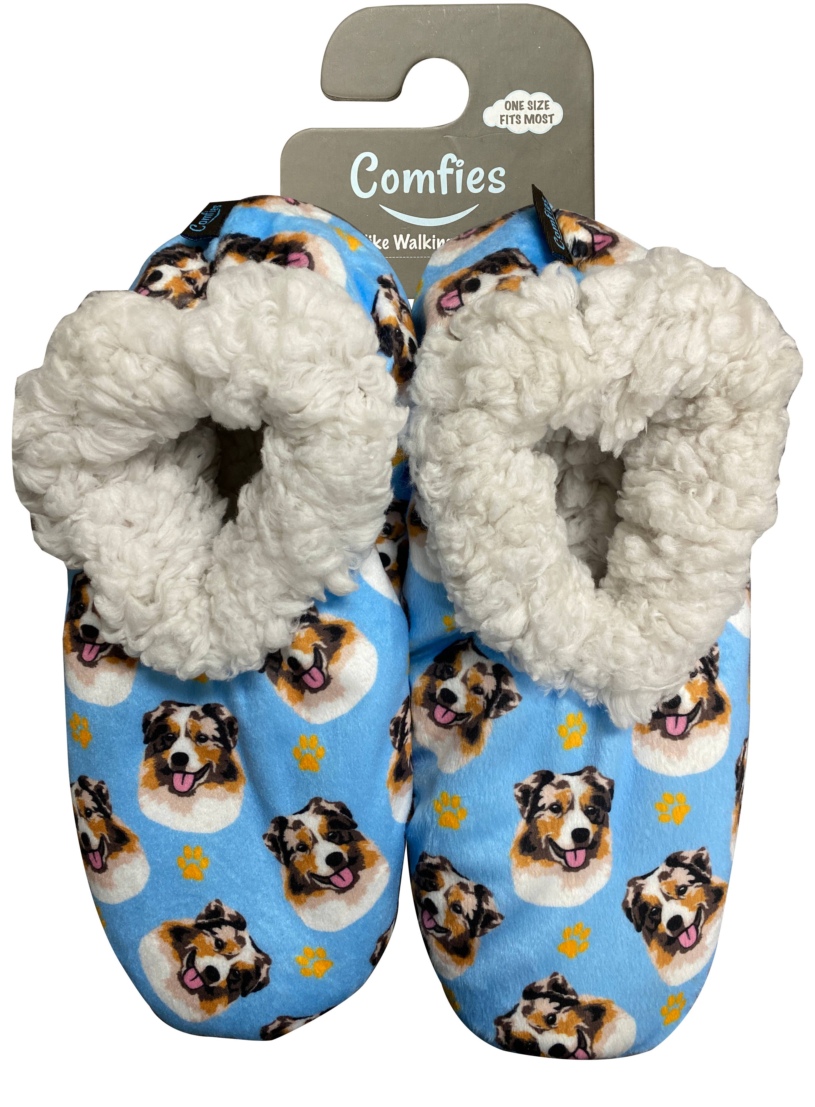 E&S Pets - Wholesale Slippers - Women's - Australian Shepherd Slippers0