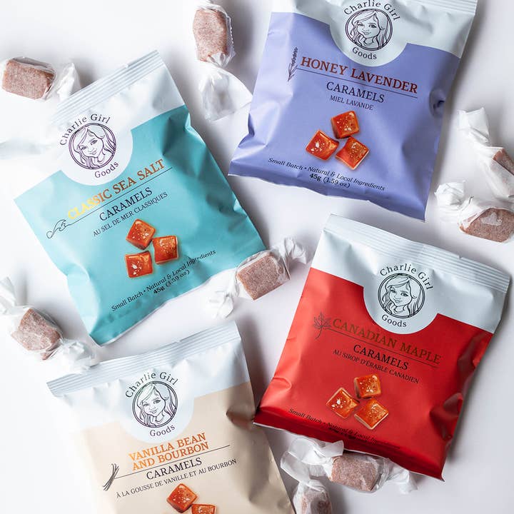 Charlie Girl Goods - Wholesale Caramel - Canadian Maple Caramels2