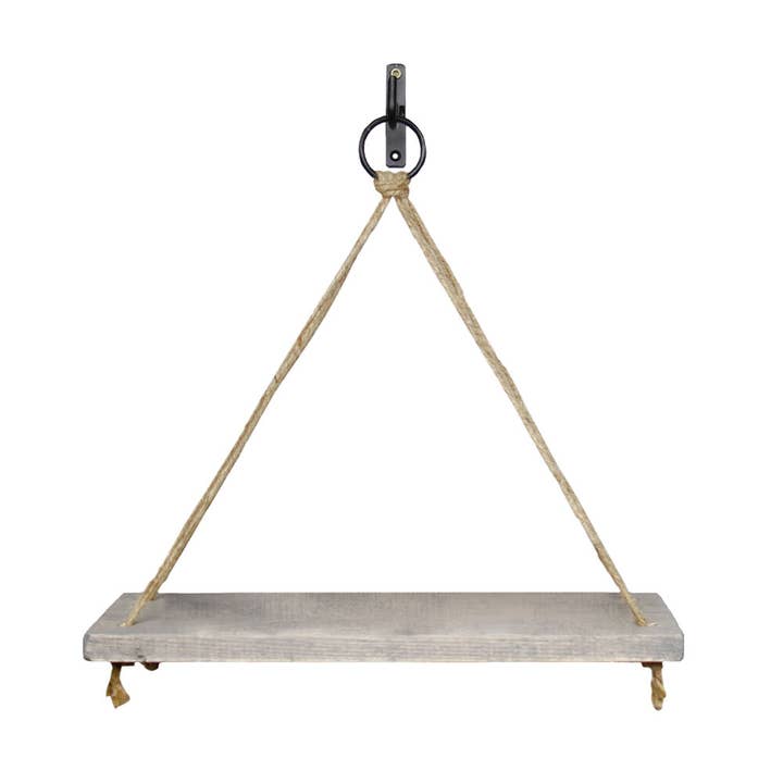 Lifestyle Collection - Triangle Rope Shelf for wholesale by Sincere Surroundings