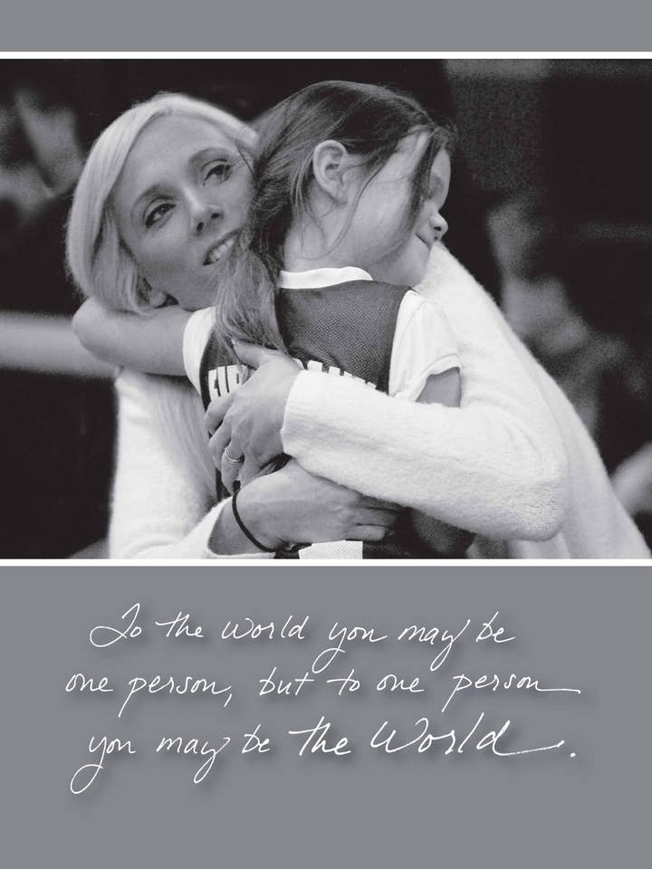 382B: To the World You May Be One Person, but to One Person You May Be the World. for wholesale by Bonair Daydreams