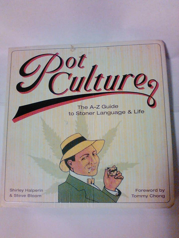 Pot Culture Shirley Halperin Book for wholesale by Real Retro