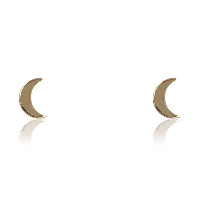 Para a lua | Earstud | Vermeil de ouro 18k por atacado de AdornPay Jewellery