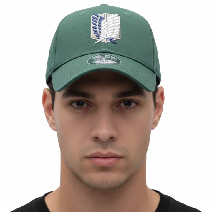 COTTON DIVISION - Wholesale Baseball Cap - Unisex - Attack on Titan Emblem Logo Cap