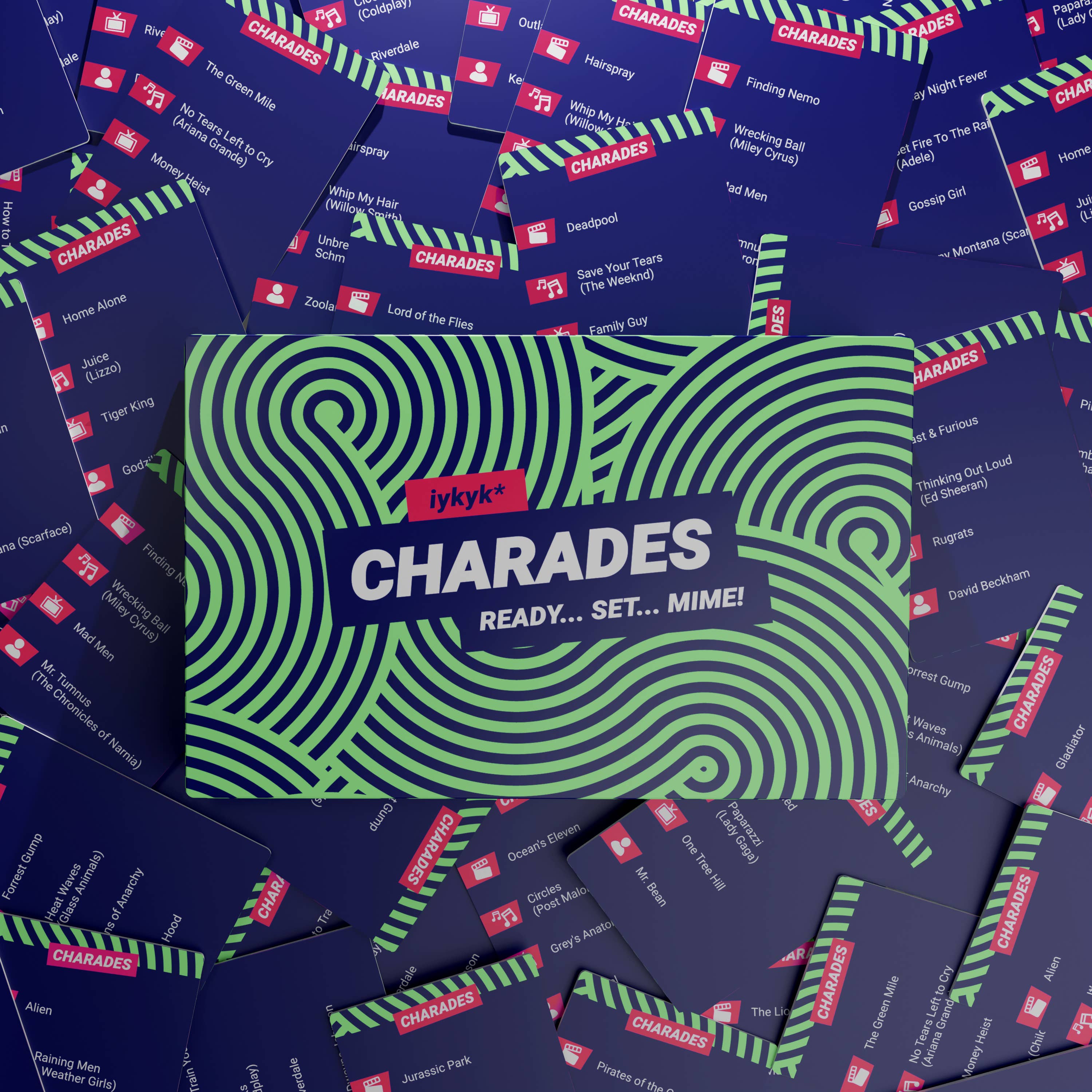 Bubblegum Stuff UK - Wholesale Card Game - iykyk: Charades | Classic Family Game for Christmas Parties2