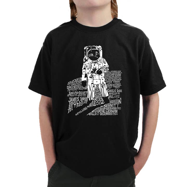 Boy's Word Art T-shirt - ASTRONAUT for wholesale by LA Pop Art